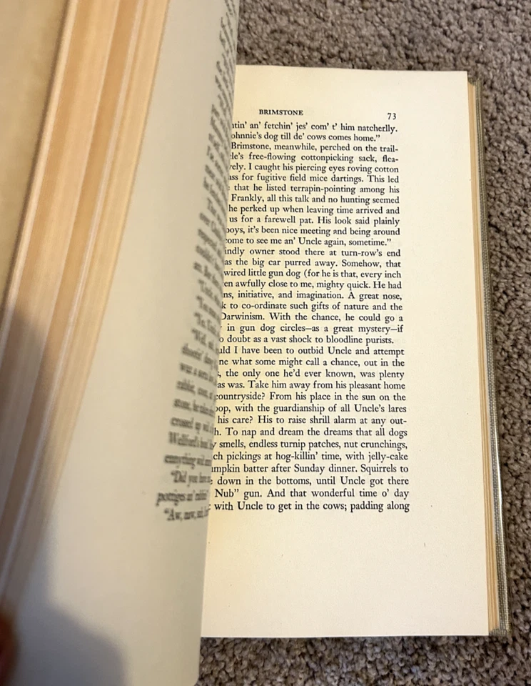 Nash Buckingham, Tattered Coat, 1st 1944 ltd #331/995, Author Signed, HB, Fine - Imagem 4 de 4