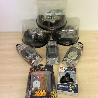 Star Wars Titan Die Cast Konvolut Boba Fett Millennium Falcon Snowspeeder Arc
