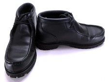 Lugz Zapatos Swagger SR Mid Cuero Negro Botas Talla 10