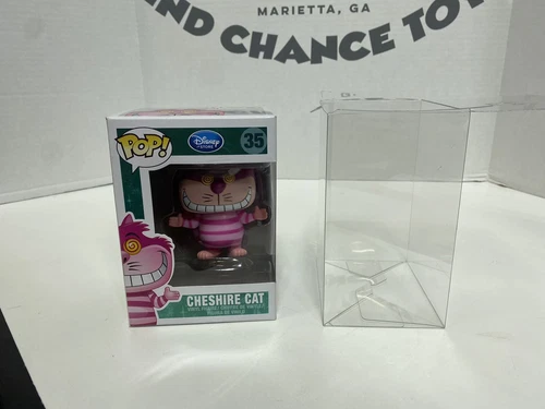 Funko Pop Disney Alice in Wonderland Cheshire Cat #35 Disney Store Box