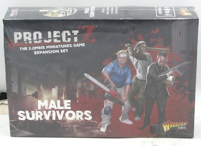 Project Z 752010001 Male Survivors (Expansion Set) Zombie Apocalypse Warriors