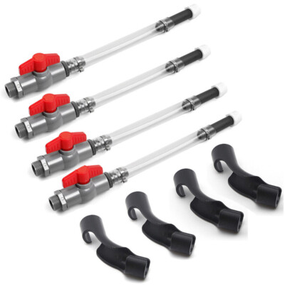 #ad 4pcs 14#x27;#x27; 5 Gallon VP Racing Fuel Jug Gas Can Hose Shutoff Valve Hose Bender $33.99