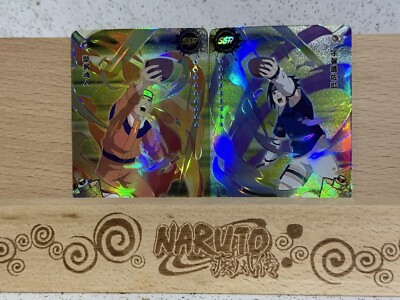 Naruto And Sasuke NRB07-SSR-159L3 & 160L3 Official Kayou Trading