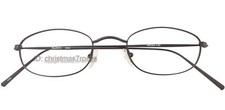 Men Women Titanium Eyeglasses Optical Oval small size 48-22-140 Super light NEW