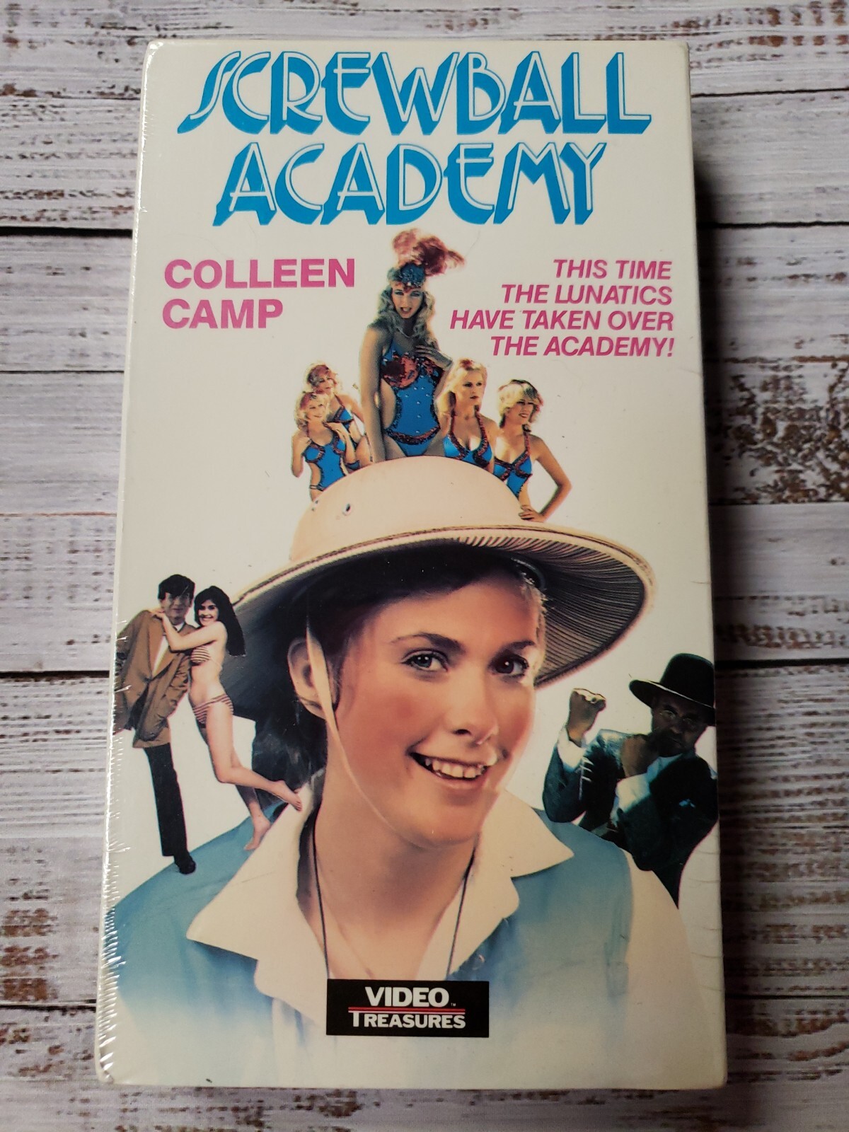 New Sealed Screwball Academy VHS Colleen Camp Cult Comedy Out of Print