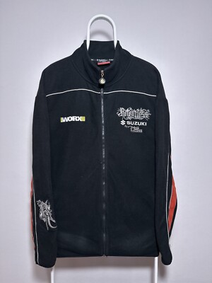 Suzuki Vintage By Tas Racing Relentless Fleece Full Zip Jacket