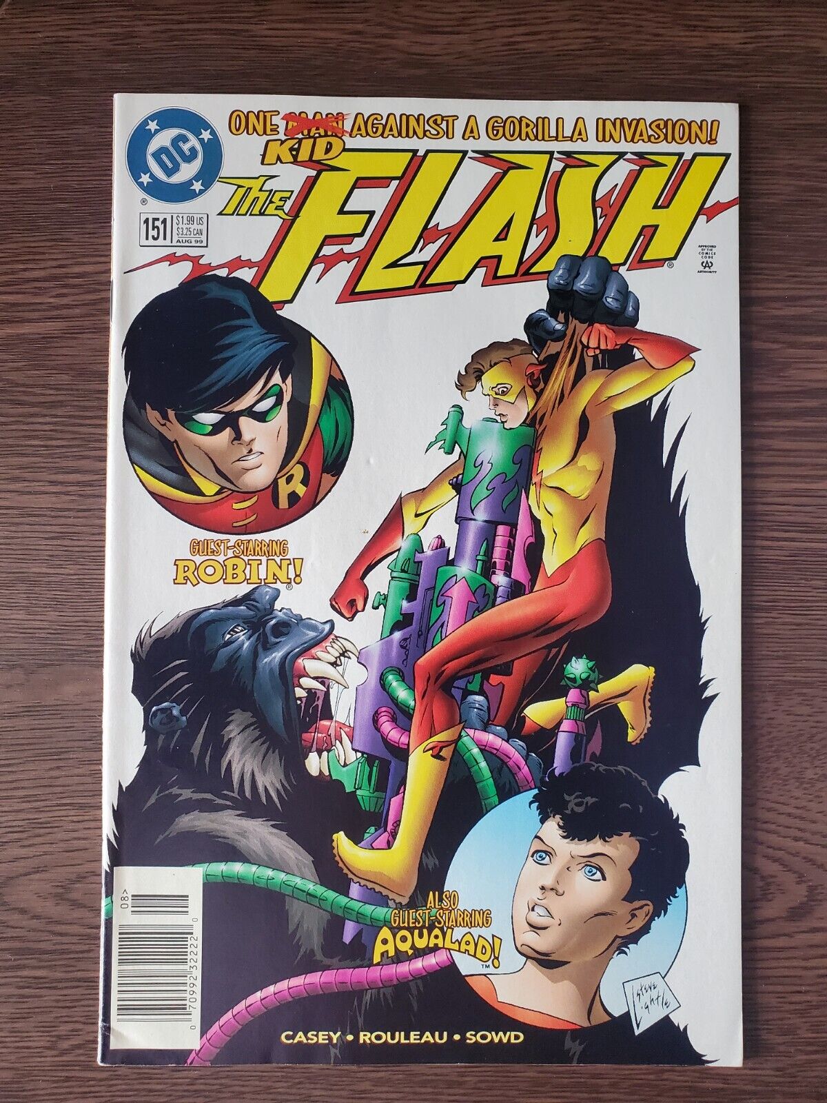 The Flash #151 Newsstand Rare Only 2 On Ebay 2nd Appearance Dark Flash DC 1999