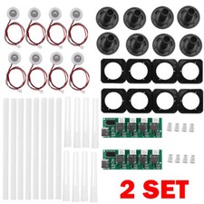 2x Type C Humidifier DIY Kit Ultrasonic Mist Maker Driver Circuit Board 4-Fogger