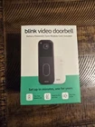 Blink Video Doorbel with Sync Module Core, Battery, Head-to-Toe HD View - Black