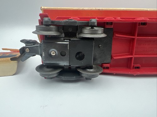 LIONEL RARE 6264 LUMBER CAR WITH ORIGINAL BOX O GAUGE POSTWAR 6511-2 - Picture 21 of 24