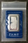 Pamp Suisse 1oz Silver Fortuna Bar in Plastic Assay Card