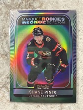 2021-22 O-Pee-Chee Platinum Rainbow Color Wheel Shane Pinto Rookie RC