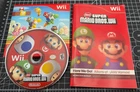 New Super Mario Bros. Wii Game + Cardboard Sleeve With Manual