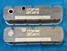 Mt Mickey Thompson Big Block Chevy Bbc Finned Valve Covers Chevy 396 427 454