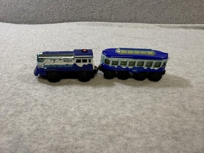 Vintage 1999 Learning Curve Arctic Express Blue Train Engine Passenger Thomas