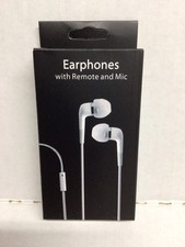 Wired earphones with remote and mic for Apple/Android with 3.5mm