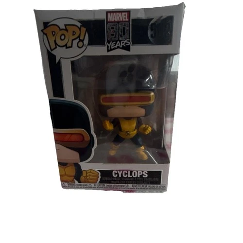 Funko Pop! Vinyl Cyclops Marvel 80 Years Bobblehead Figure #502