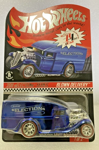 Hot Wheels 2011 9060/9408 RLC Blown Delivery New w/Case Red Line Club Selections