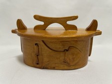 Bentwood Box Tine Crafted in Scandinavian Style Paul Anderson PNW Woodworker EUC