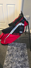 Ping Hoofer Lite Stand Golf Bag 4-Way Dividers 14-Club Red/Black/White