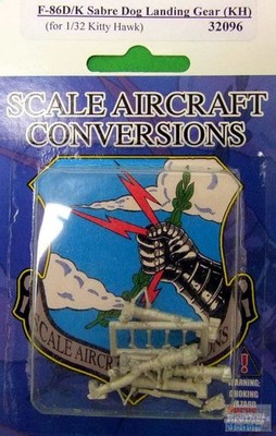 SAC32096 1:32 Scale Aircraft Conversions - F-86D F-86K Sabre Dog Landing Gear