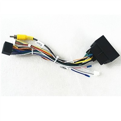 Car Android Stereo Power Cable + Canbus Box For Citroen C4 C5 Peugeot 408 16Pin