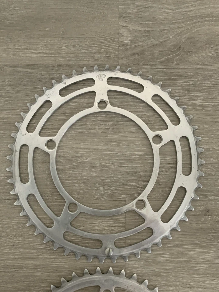 STRONGLIGHT PANTO CHAIN RINGS (2) 42-52 TOOTH 122 BCD 6, 7, 8 SPEED - Image 4 of 4