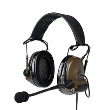 Tactical Headset with Microphone Earmuff for Headphones Hearing Protection