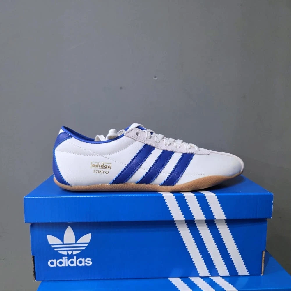 adidas TOKYO Off White Royal Blue Mens Womens Sneakers JP9704 ✅Multiple Sizes