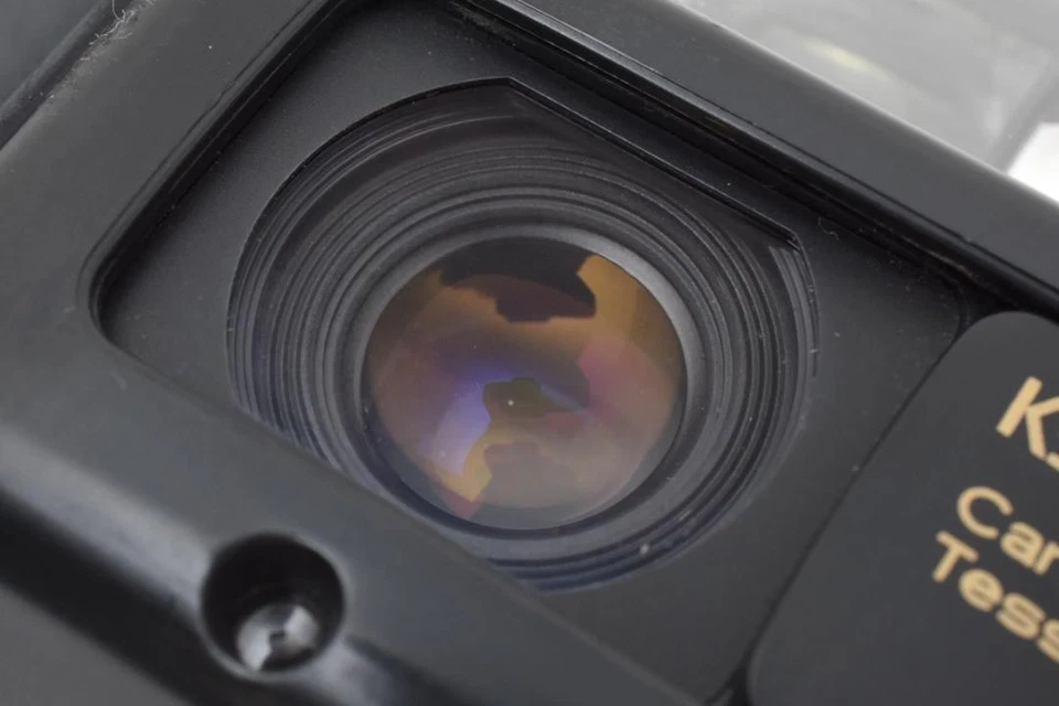 Cámara fotográfica compacta con alcance KYOCERA T Lente Carl Zeiss Funciona【N.COMO NUEVA】JAPÓN #265 Foto 4 de 4