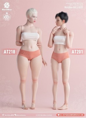 Worldbox AT218 1/6 Female Plus-Size Flexible Joint Girl Body 12''Figure Model