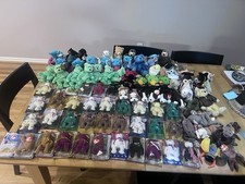 BEANIE BABY LOT !!!!! 92 TOTAL BEANIE BABIES . Add To Collection Or Sell Them !!