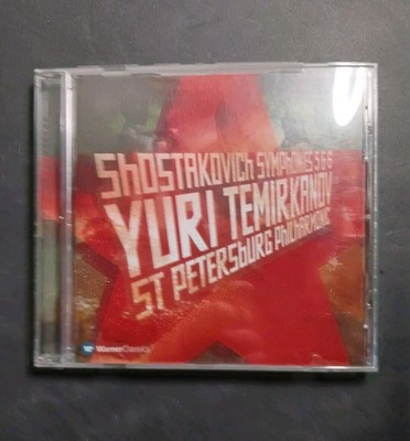 Yuri Temirkanov Shostakovich Symphonies 5 & 6 CD Warner Classics 2006 