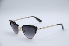 KATE SPADE NEW YORK JAHNAM/S 8079O BLACK GOLD AUTHENTIC SUNGLASSES 52-18