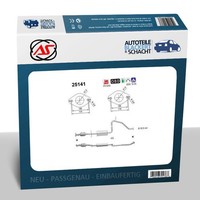 AS Katalysator Hinten für Mazda CX-3 2.0 SKYACTIV-G 2015-