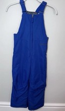 ARCTIX KIDS SIZE 5 BIB OVERALL CHEST HIGH SNOW INSULATED SNOW PANTS BLUE