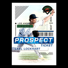 Lael Lockhart #167 2024 Panini Prospect Edition Los Angeles Dodgers Baseball MLB