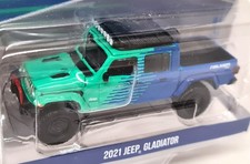 Greenlight 1/64 Jeep Gladiator 2021 Falken Tyres Protection Diecast Model Car