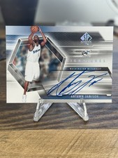 2004-05 SP Authentic ANTAWN JAMISON SP Signatures Auto On Card Wizards