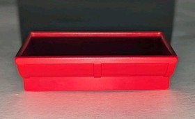 Lego Duplo Watering Feeding Trough Part # 4882 RED piece RARE HTF Farm Zoo