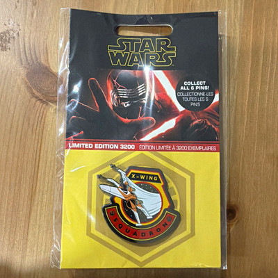 Disney Star Wars X-Wing Squadron Limited Edition Pin Disney Pin Trading 2019