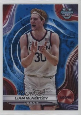 2024-25 Bowman U Best Blue Refractor 115/150 Liam McNeeley #52 1jb0