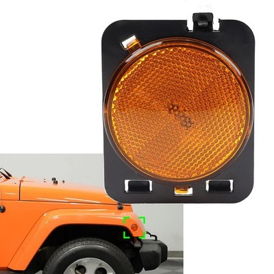 Right Side Marker Turn Signal Light Fender Lamp For Jeep Wrangler JK 2006-2018