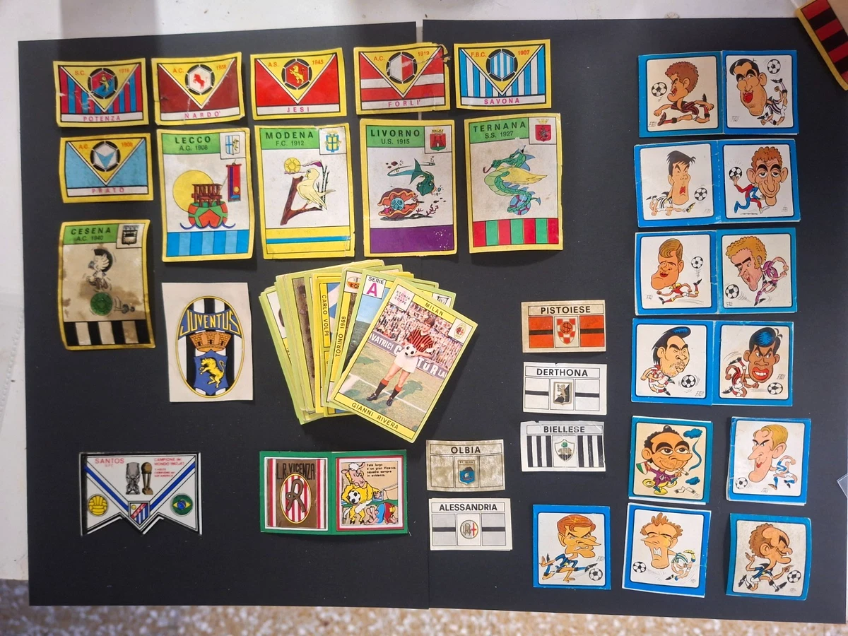 FIGURINE ALBUM CALCIATORI PANINI 1969-70 SCEGLI I PROSDOCIMI DAL MENU' A TENDINA