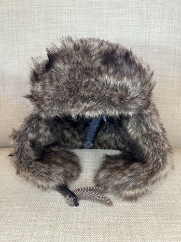 Harley Davidson Fliegerstil Winter Fell Wolle Mütze Ohrenklappen Erwachsene Einheitsgröße gefüttert EUC - Bild 4 von 9