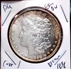MORGAN SILVER DOLLAR 1898 GEM BU BLAZING HIGH GRADE TONER NICE COIN!!