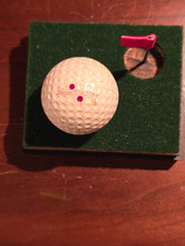 VINTAGE 1936 HAGEN PLAYBOY DOUBLE DOT SIGNATURE GOLF BALL VERY RARE