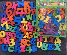 Magnetic Fridge Letter Alphabet and Numbers Magnet - Toy ABC 123