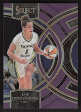2024 Panini Select WNBA #120 Lou Lopez Senechal Prizms Purple #/149