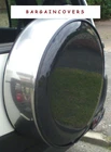 Universal ring Steel wheel cover wheelcover lock rear spare tyre dish disc disk